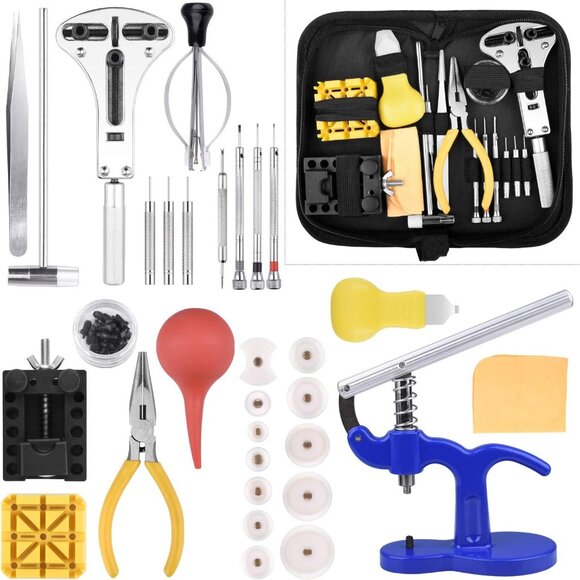 Watch Repair Tool Kit, Professional Portable Watch Tools Back Opener Sets - Picture 1 of 6
